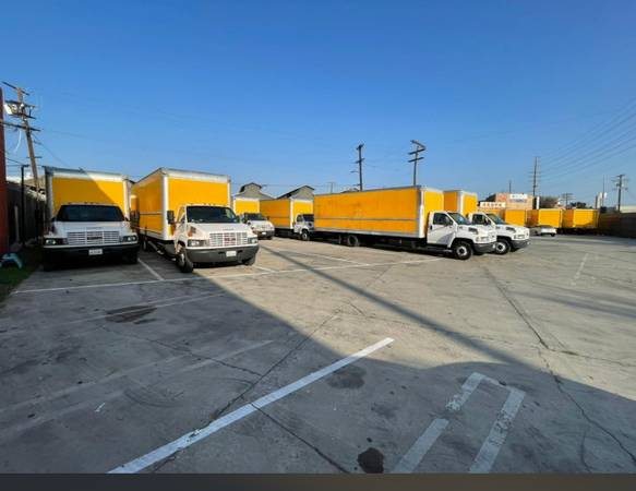 Moving truck fleet available for Easy Moving LA customers